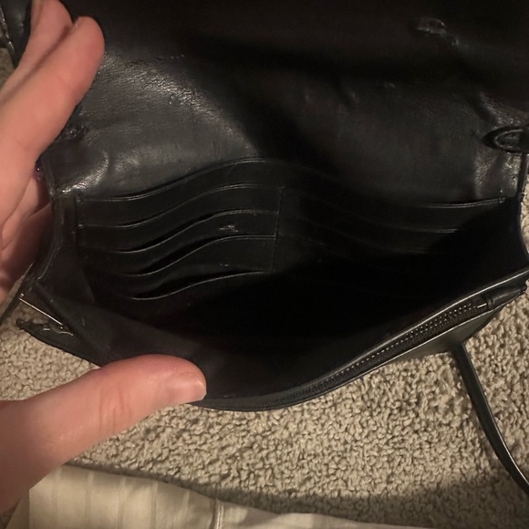 Coach Black Leather Crossbody Bag - Picture 4 of 6